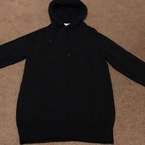 H&M Black Hooded Sweater Size XS